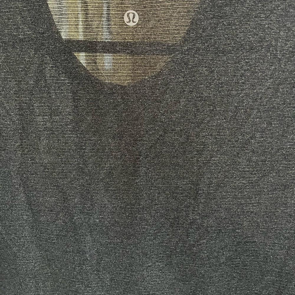 Lululemon Black/Grey Athletic Top